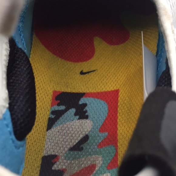 NikeFree 5.0 Mens Running Athletic Shoes White Multi Color Size 8.5 - Picture 15 of 16